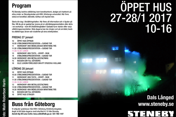 Öppet hus på Steneby