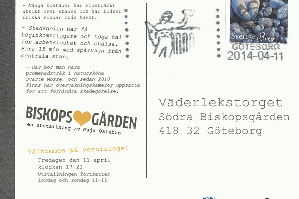 Biskopsgården-En utställning av Maja Östebro