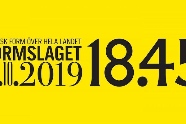Svensk Form Väst Formbärare 2019
