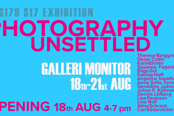 Photography Unsettled
