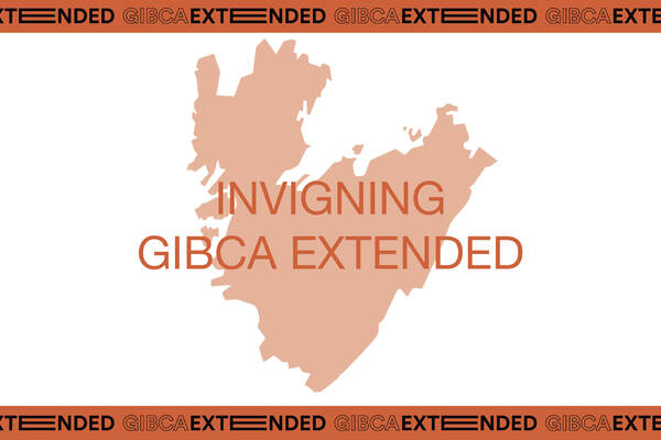 Invigning av GIBCA Extended