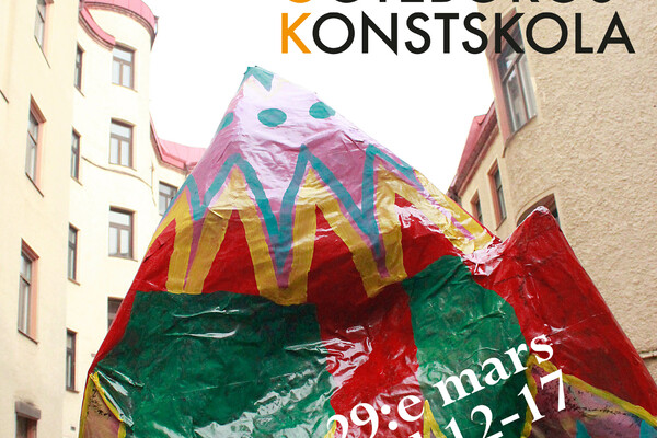 Öppet hus, Göteborgs Konstskola kl 12 - 17