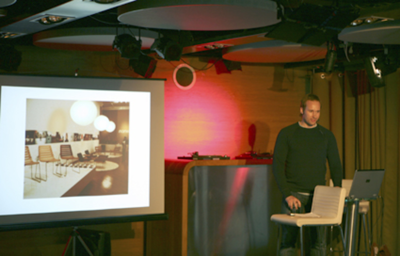 Torbjörn Anderssen, Norway Says, talar på Eftersnack 18 maj 2006.