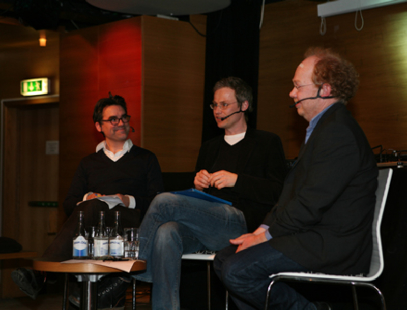 Mark Isitt, Gabriel Byström & David Karlsson. Foto: Andrea Johnson