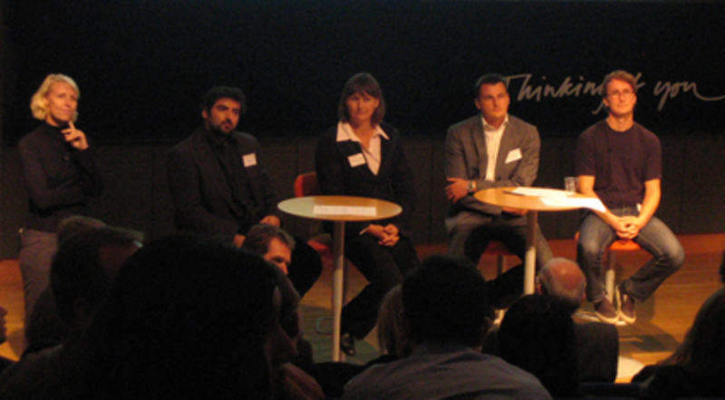 Paneldebatt avslutade konferensen.