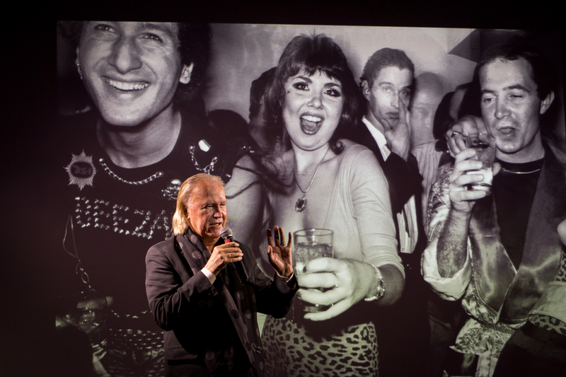 Hasse Persson berättar om Studio 54. Bild: Barry Li