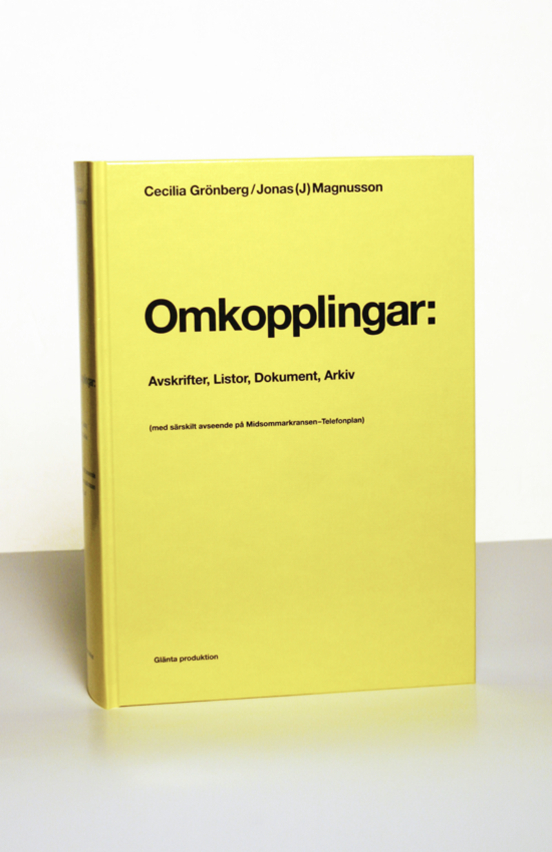 Boken Omkopplingar av Cecilia Grönberg och Jonas Magnusson.