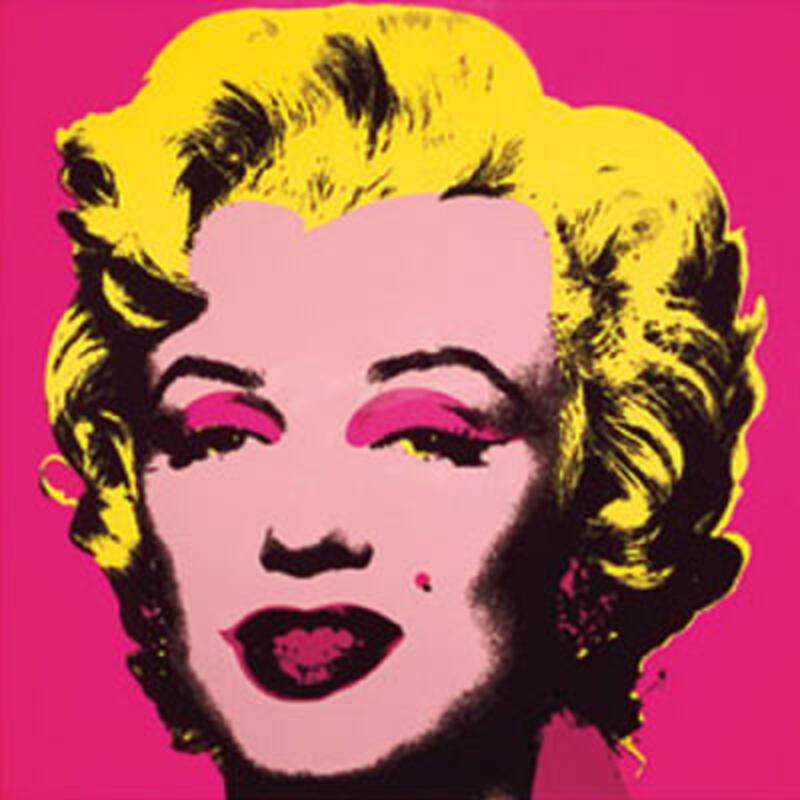 Marilyn Monroe enligt Andy Worhol
