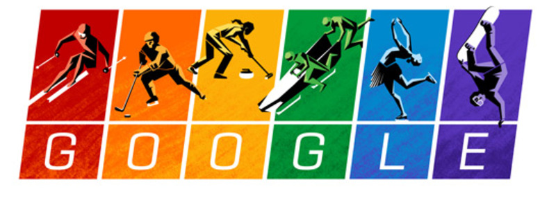 Googles logga 2 feb 2014