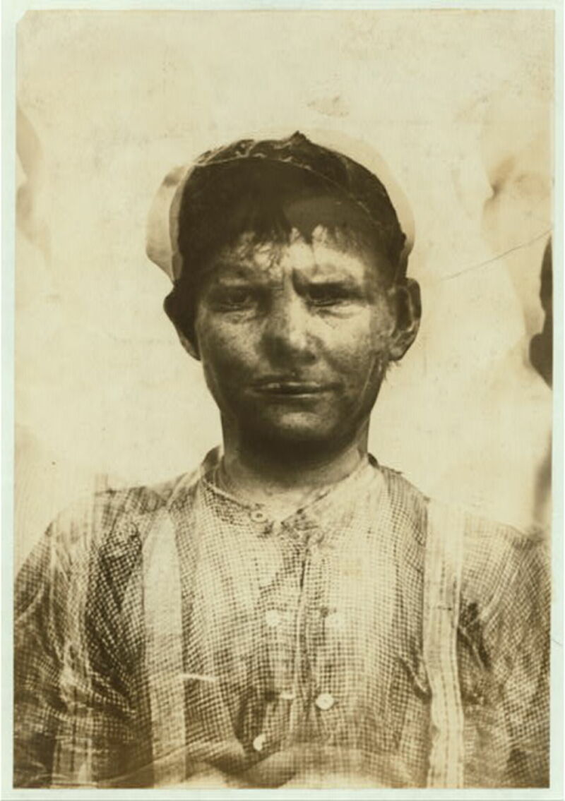 Bild: Lewis Hine’s Composite Photographs of Child Labourers (1913) från The Public Domain Review