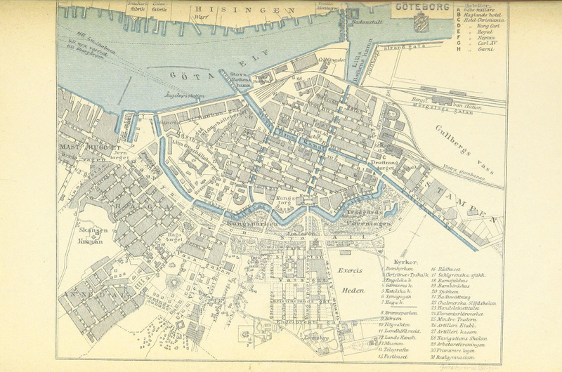 Bild: "Go?teborg. Skisserade skildringar af Sveriges andra stad ... Med en karta, etc" (1884). The British Library/Flickr The Commons