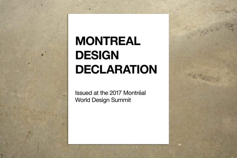 Bild: Montreal Design Declaration