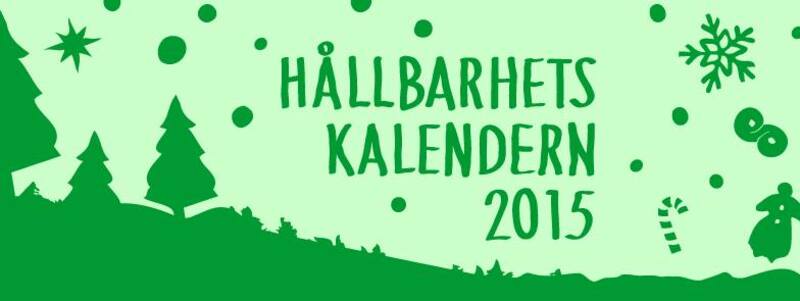 Hållbarhetskalendern - 24 tips för en grönare jul