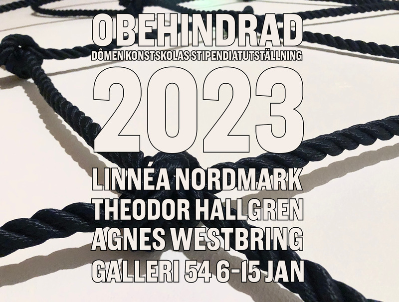 Agnes Westbring, Theodor Hallgren, Linnea Nordmark – OBEHINDRAD