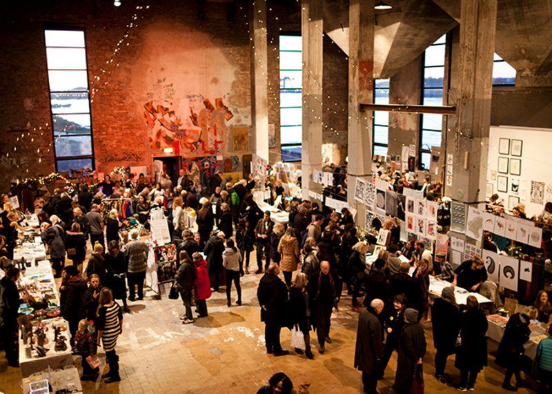 Julmarknad för design och konsthantverk på Röda Sten Konsthall