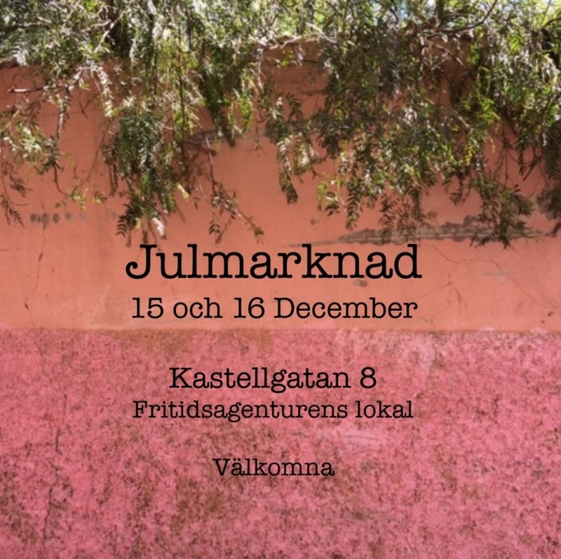 Julmarknad med 1.2,3,4,5,6 designers