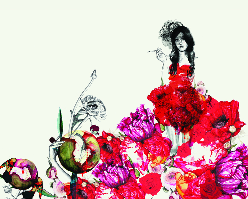 Vernissage Lina Ekstrand, illustrationer