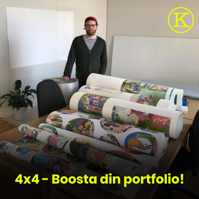 KURS / WORKSHOP: 4x4 - Boosta din portfolio (för dig 18-30 år)