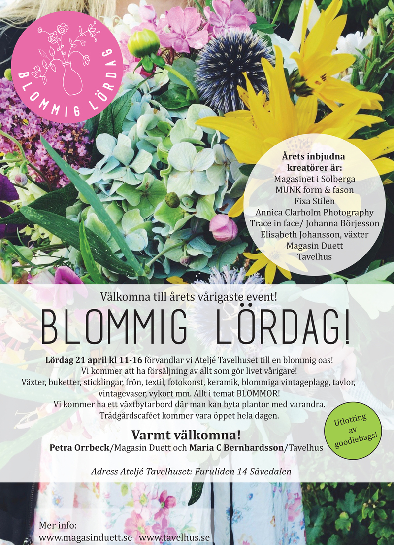 Blommig Lördag