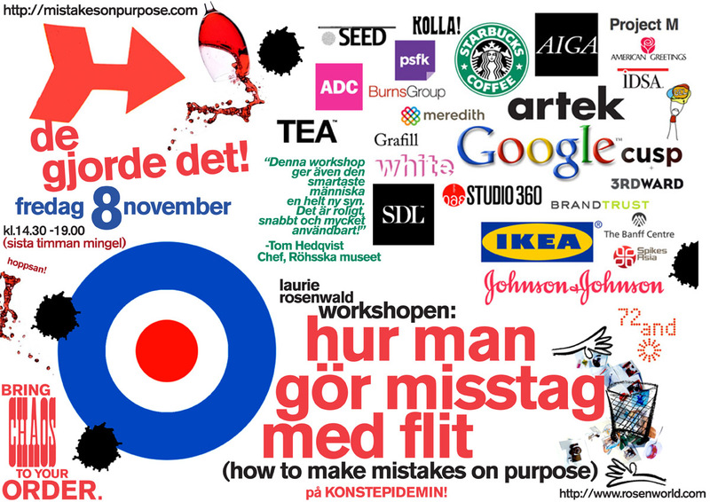 HOW TO MAKE MISTAKES ON PURPOSE