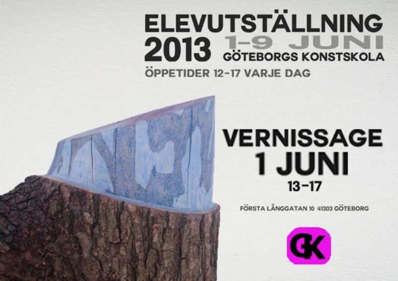Elevutställning Göteborgs Konstskola, Vernissage