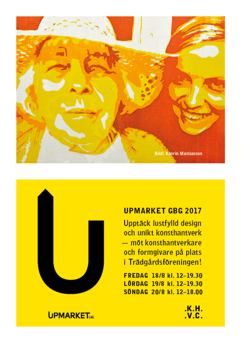 UPMARKET - MARKNAD MED KONSTHANTVERK & DESIGN