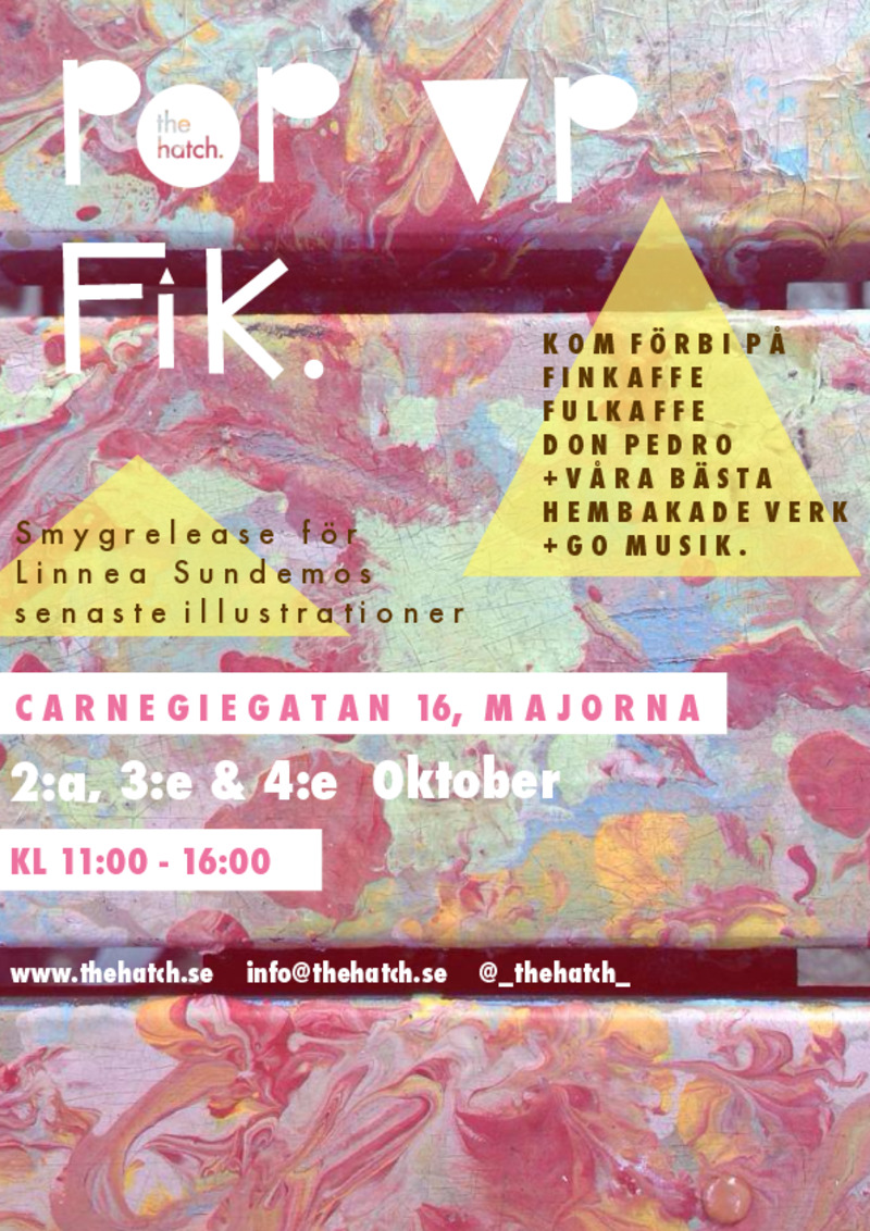 Pop Up Fik och Konst av Linnea Sundemo