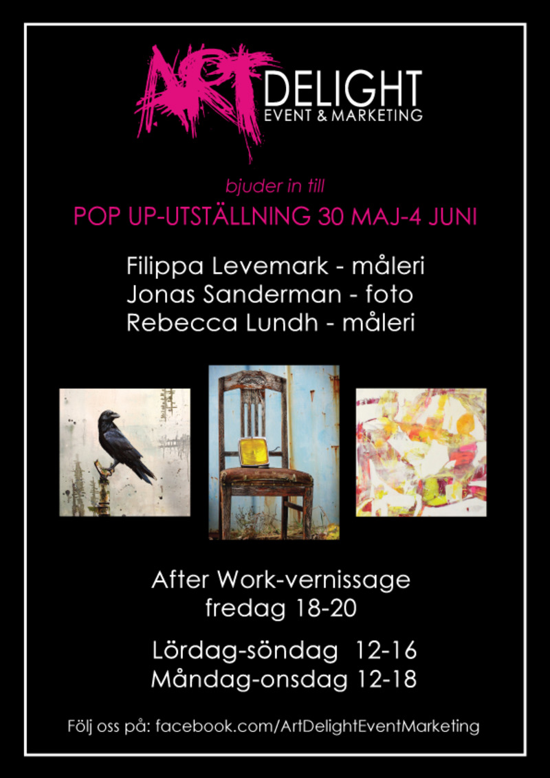 ArtDelight Pop up-utställning
