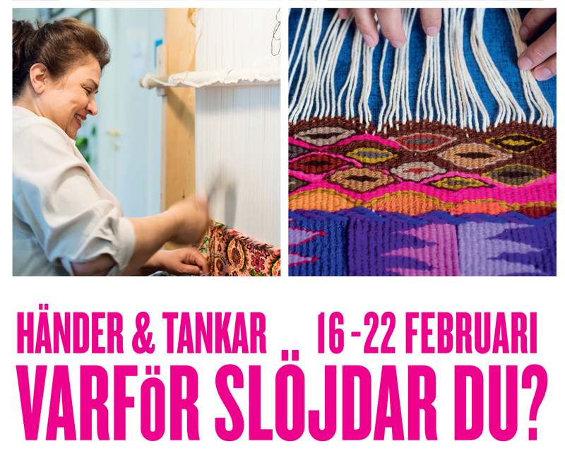 Händer och tankar - Varför slöjdar Du?
