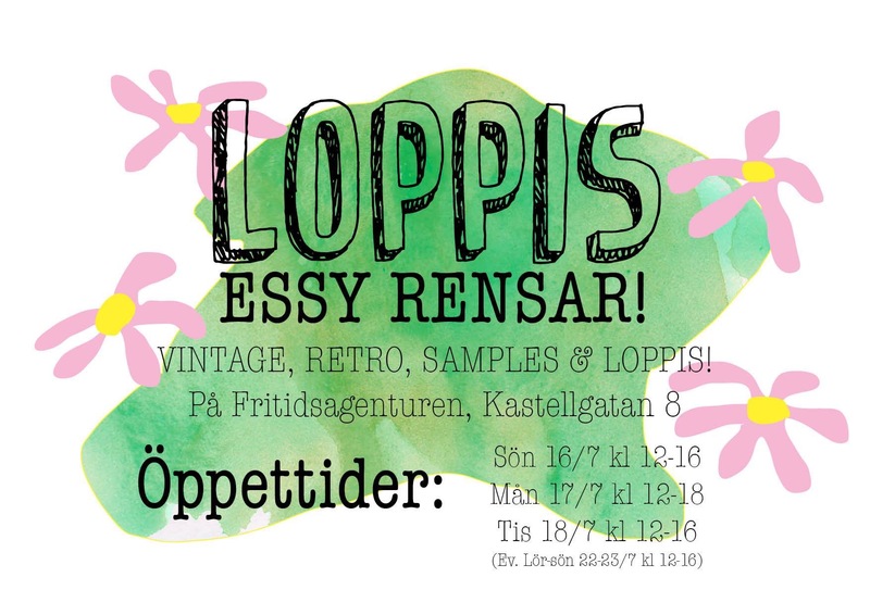 Essy Rensar!  Pop-Up design &  vintagebutik