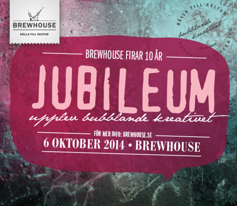 Brewhouse bjuder in till tioårsfest!