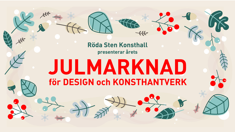 Julmarknad för design och konsthantverk