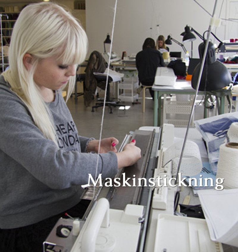 Maskinstickning, Steneby Sommarkurser