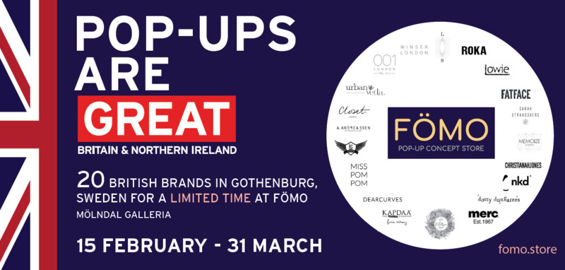 Brittisk Pop-Up i Göteborg - branschevent