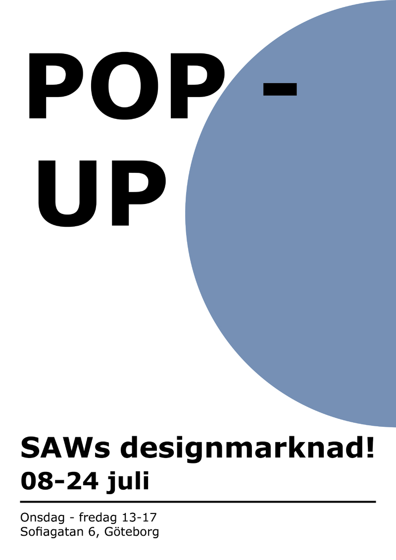 Sommar pop-up på SAW