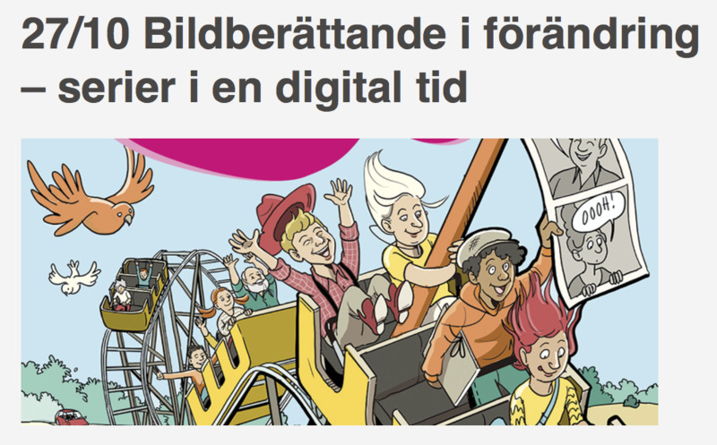 Bildberättande i förändring – serier i en digital tid