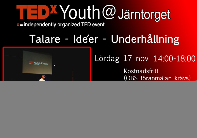 TEDxYouth@Järntorget