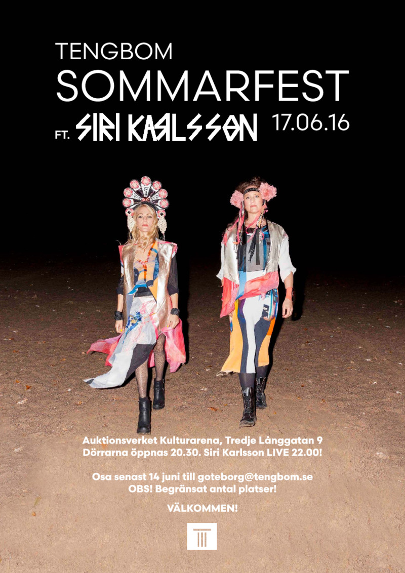 Välkommen på TENGBOM's sommarfest!
