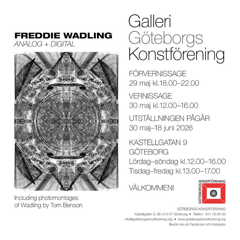 Vernissage Freddie Wadling x 2