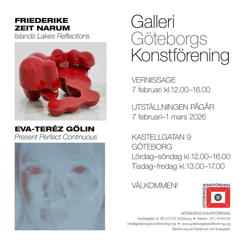 Vernissage Friederike Zeit Narum, Eva-Teréz Gölin