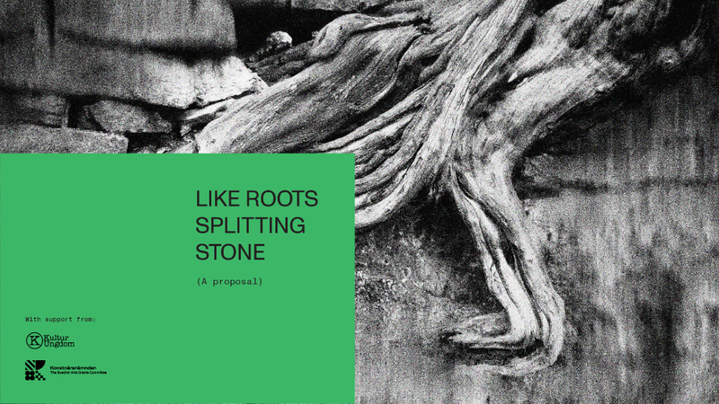 Alexandra Papademetriou – Like roots splitting stone