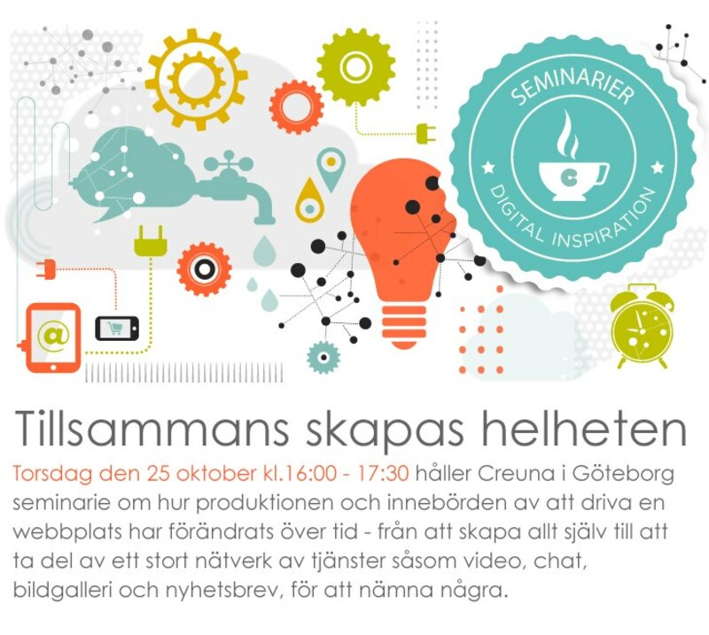 Seminarium Creuna Göteborg - Tillsammans skapas helheten