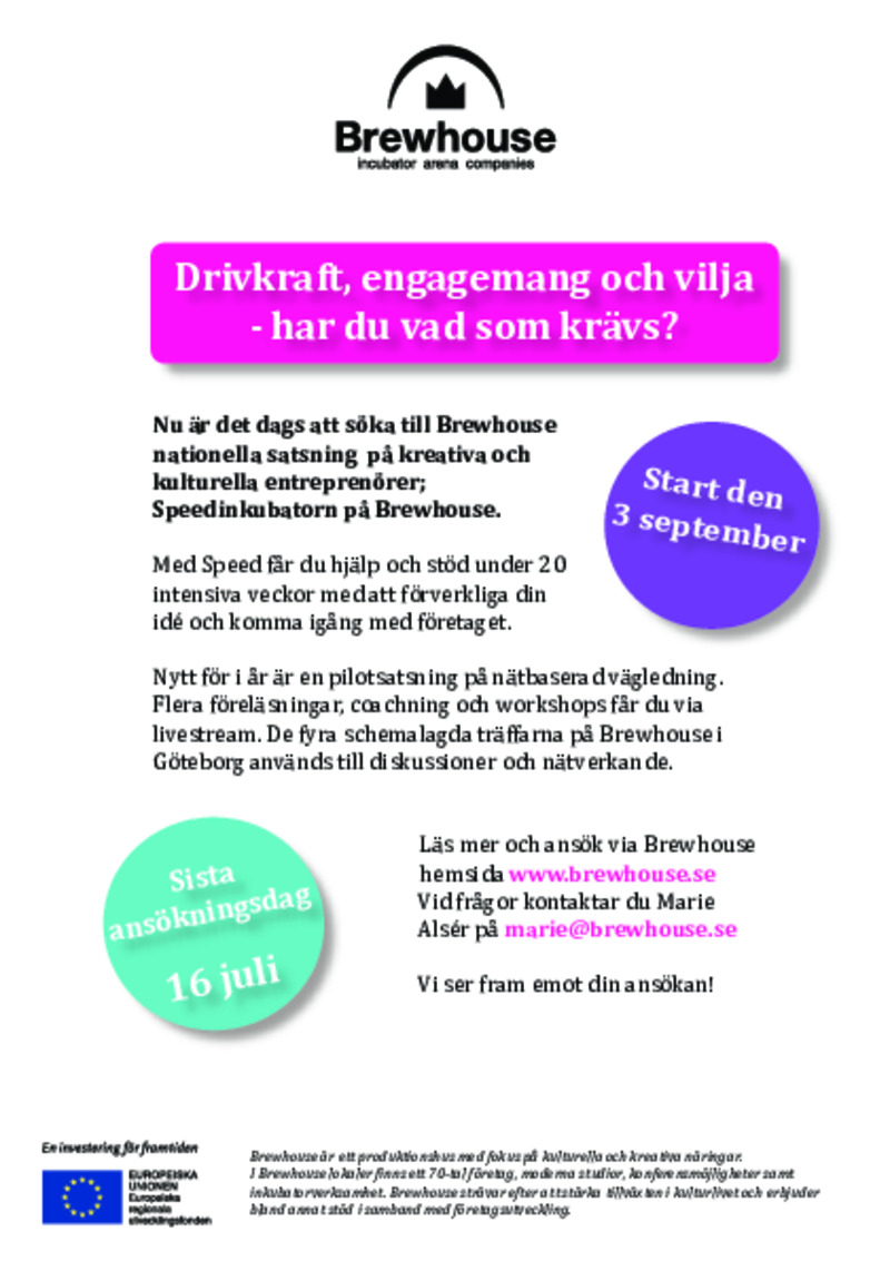 Drivkraft, engagemang och vilja - har du vad som krävs?