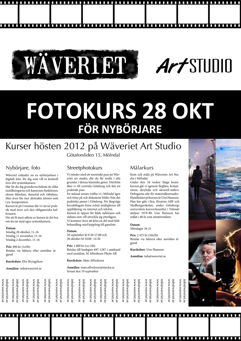 Fotokurs, Nybörjare
