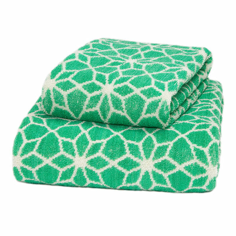 Svenskproducerad frottékollektion design Lisa Vilhelmson