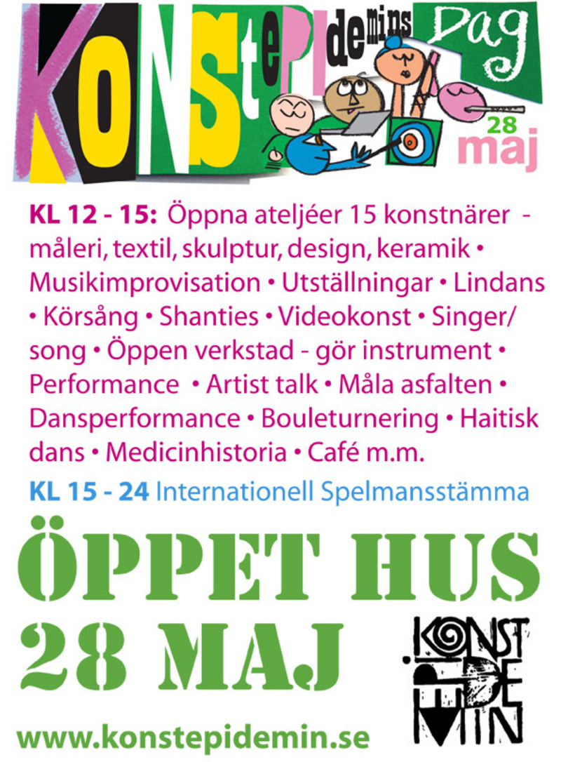 Konstepidemins Dag + Internationell spelmansstämma