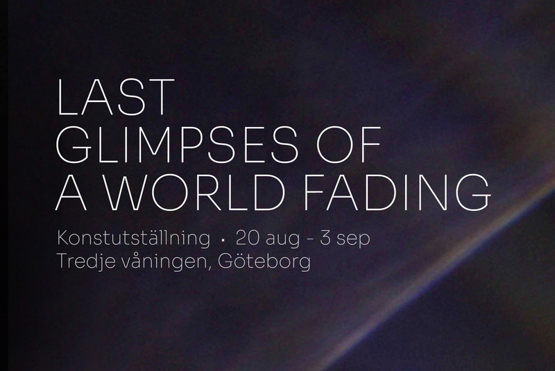 Last Glimpses of a World Fading — vernissage