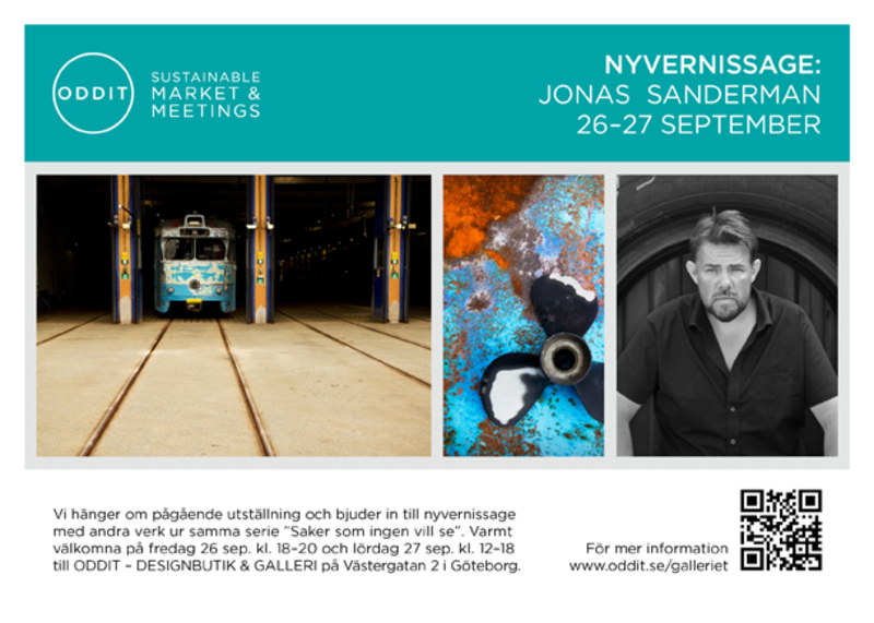 Nyvernissage – Jonas Sandermans "Saker som ingen vill se"