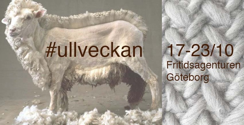 #ullveckan 7 dagar med ull sticka mönster workshop garn