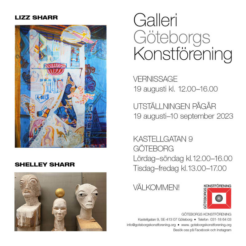 Vernissage Lizz Sharr, Shelley Sharr